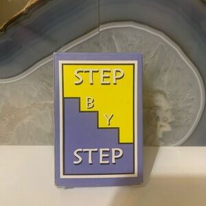 Step By Step recovery cards- Yellow & Lavender